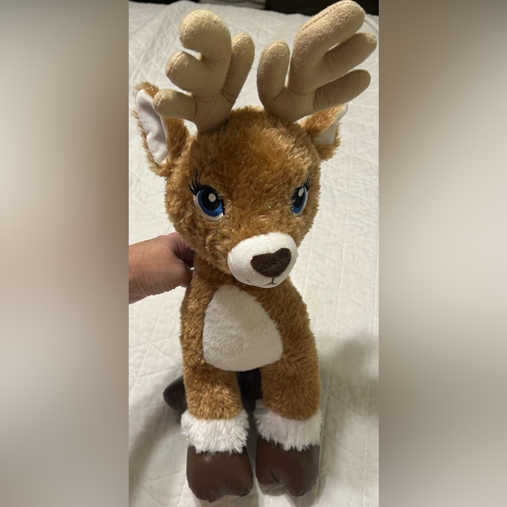 Build A Bear Christmas Santa’s Reindeer Plush